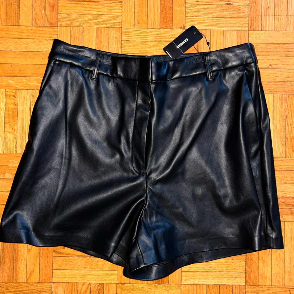 Brand New Leather Shorts
